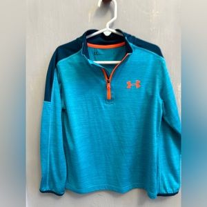 Under Amour Boys Y6 3/4 Zip